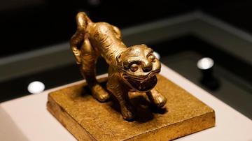 从盗墓贼手中追缴的文物亮相国博