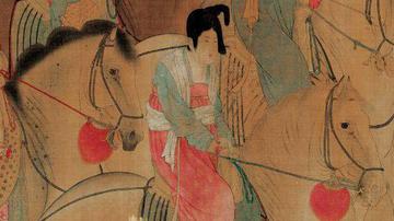 春赏《虢国夫人游春图》