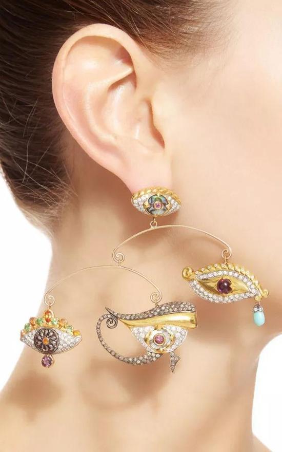 新艺术自然元素首饰设计师sylviecorbelin