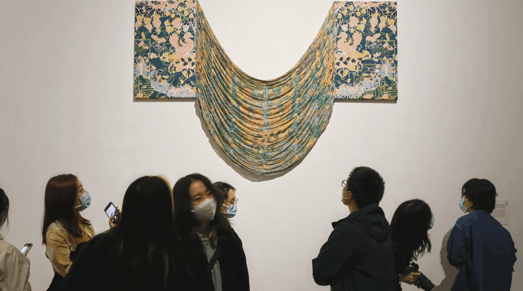 第四届杭州纤维艺术三年展现场动图