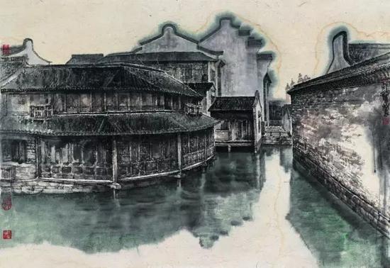 艺术家笔下的徽文化地域风貌