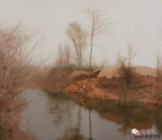 荒凉之美|陆庆龙风景作品|陆庆龙|油画_新浪收藏_新浪网