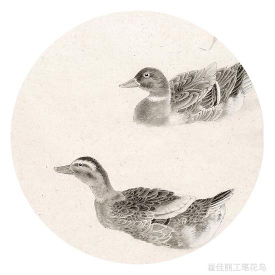 谨致中的雅逸诗心:从崔佳丽工笔新作谈起|花鸟画|工笔画_新浪收藏