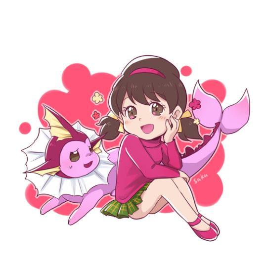 排在第四的是《阿松》女主角豆豆子.