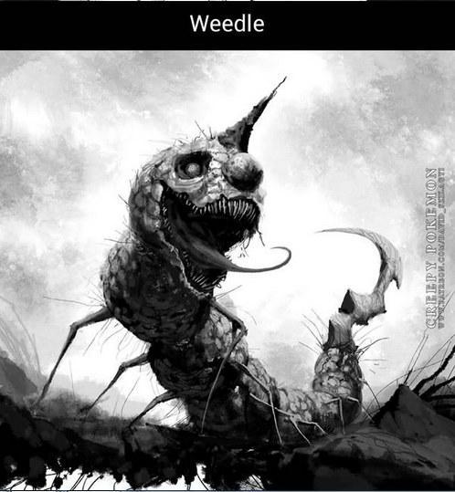 毁童年暗黑系精灵宝可梦出炉