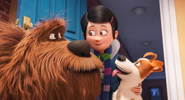 《爱宠大机密》2,(1↓/第3周)《新哥斯拉》3,(2↓/第5周)《海底总动员