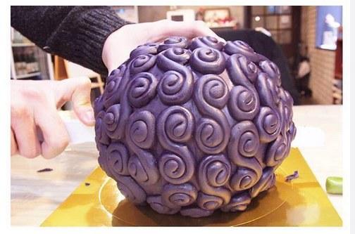 海贼王恶魔果实蛋糕新鲜出炉