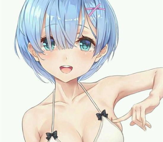 这款gk雷姆手办的原型师是s-mist,穿着泳衣的雷姆的确十分性感.