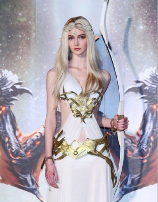 美得像cg加拿大少女最有仙气精灵姐姐走红