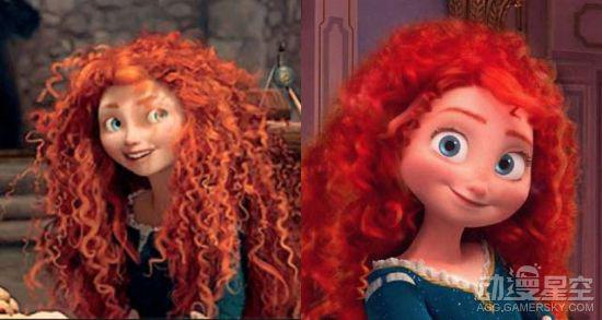 迪士尼公主新形象引热议有些3d公主就是邪门歪道