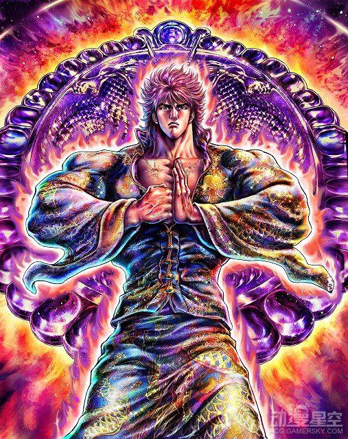 保护着艾丽卡的"极十字圣拳"使用者流飞燕(cv子安武人),对北斗有着很