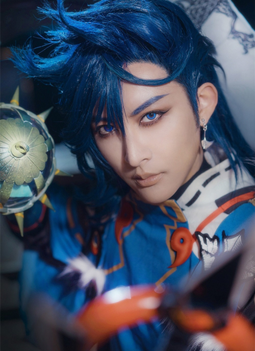 cosplay美图介绍一位新男神阴阳师新式神荒