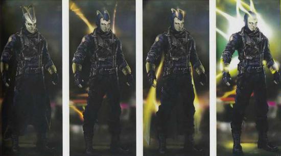 在这次官方放出的电影中没有的短片当中,taserface