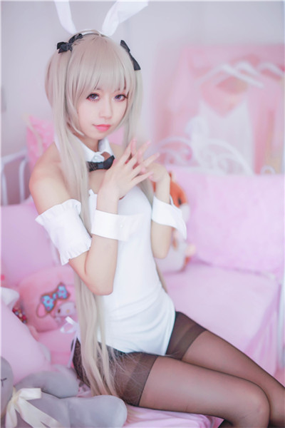 cosplay美图兔女郎穹妹什么的太性感了