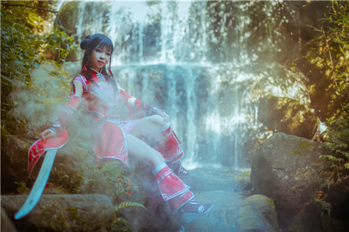 cosplay美图天涯明月刀玉暖柔
