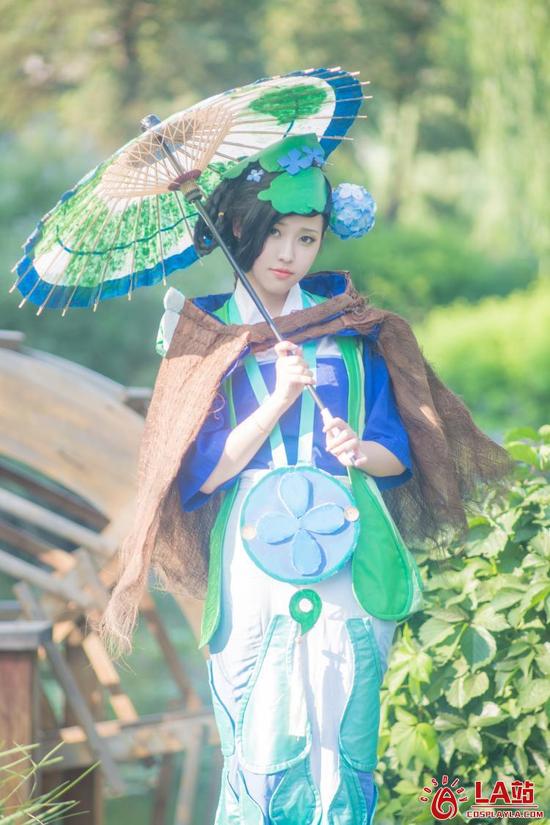 cosplay美图阴阳师手游雨女