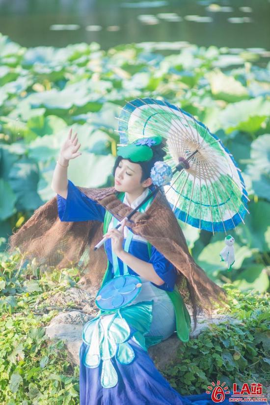 cosplay美图阴阳师手游雨女