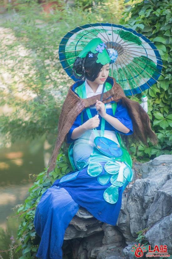 cosplay美图阴阳师手游雨女