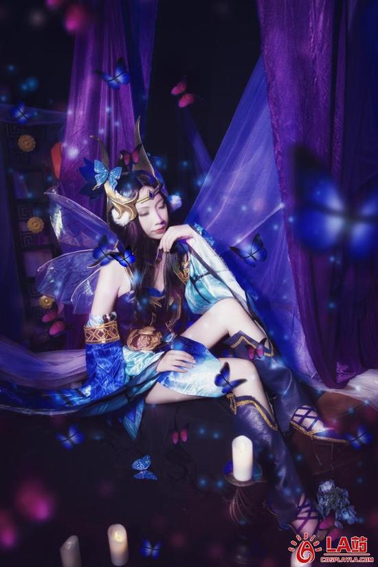 cosplay美图王者荣耀貂蝉蝴蝶梦