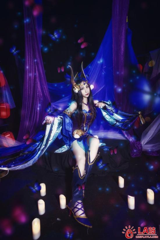 cosplay美图王者荣耀貂蝉蝴蝶梦