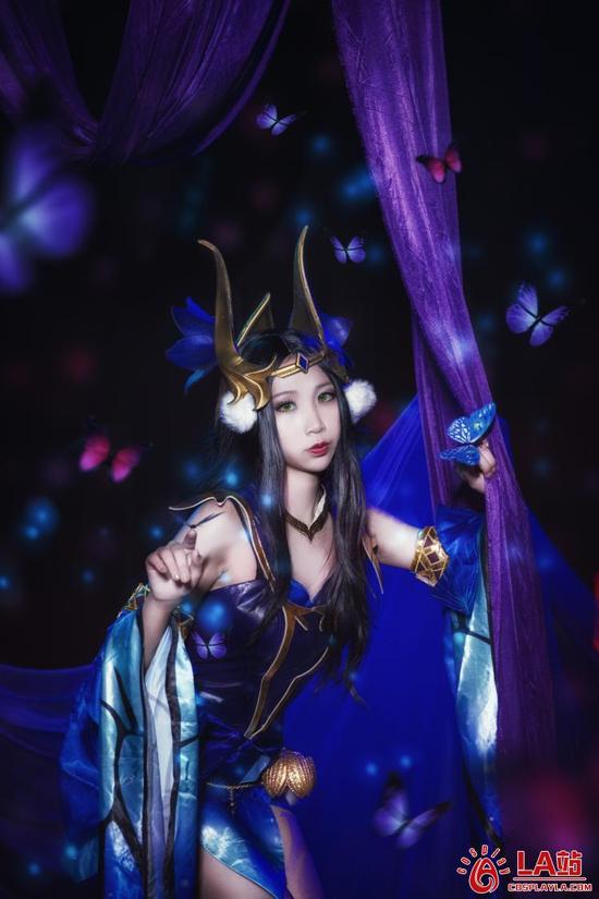 cosplay美图王者荣耀貂蝉蝴蝶梦
