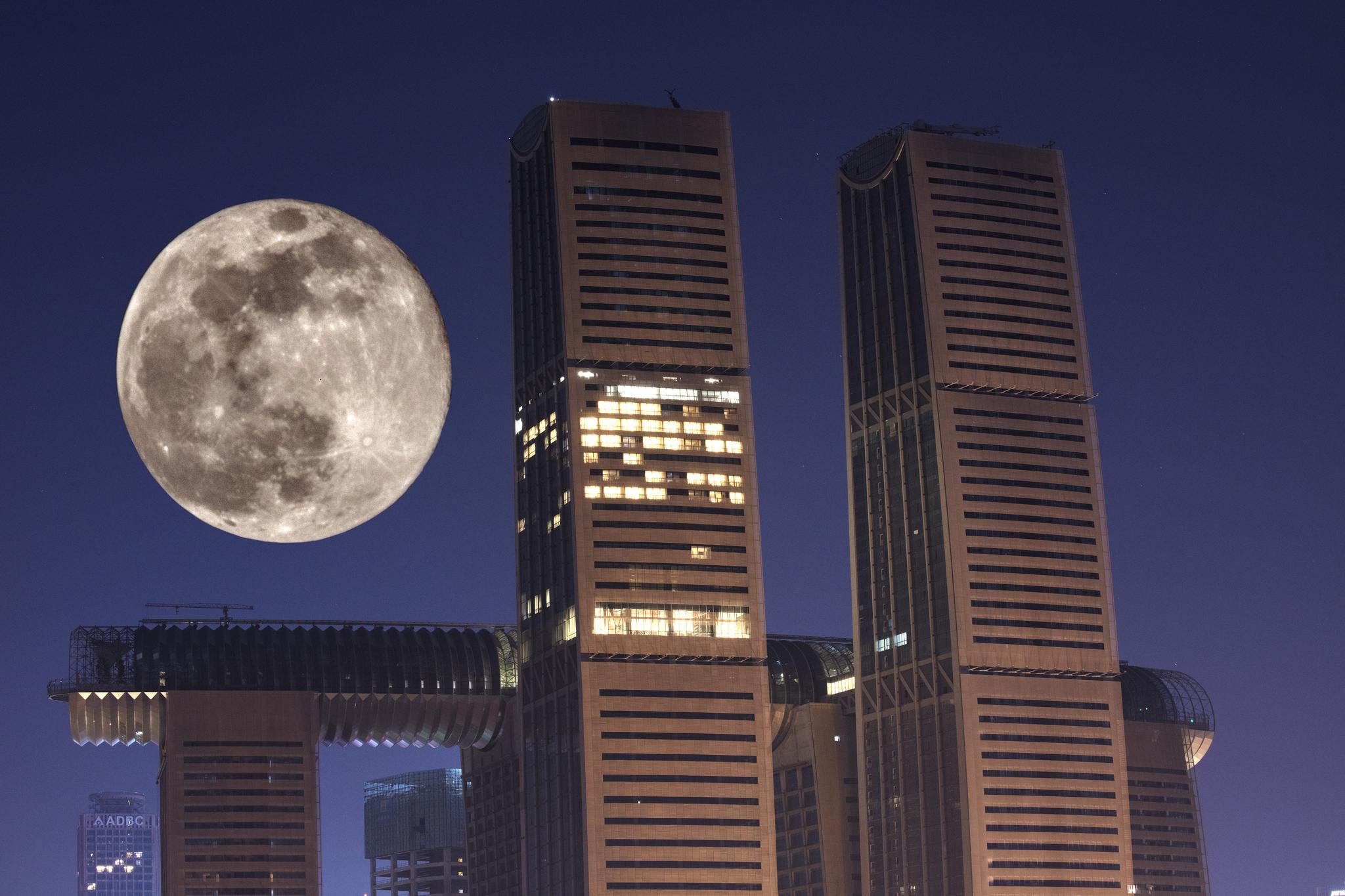 重庆相册#第二十一期:全年最大超级月亮重庆上演 别错过!