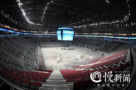 位于巴南区的华熙live鱼洞体育馆是西南地区最大体育馆,能容纳