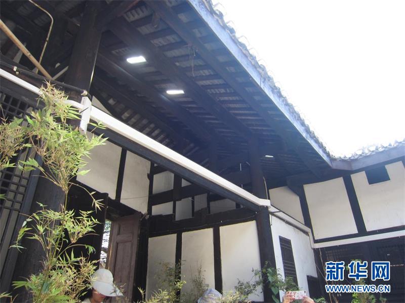沙坪坝区磁器口童家院子.新华网 发(重庆市规划和自然资源局 供图)