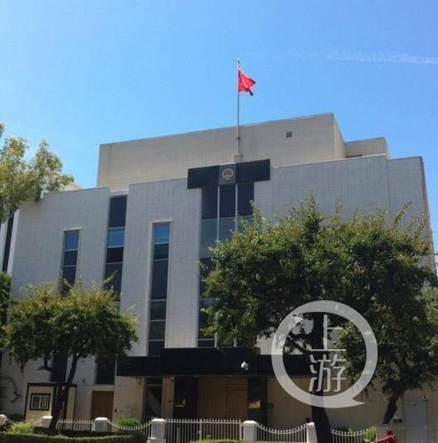 重庆又火了!美景图挂上中国驻洛杉矶总领事馆