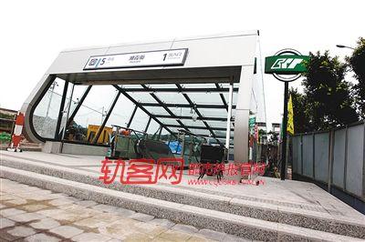 5号线一期北段开始不载客试运行 10个车站长这样