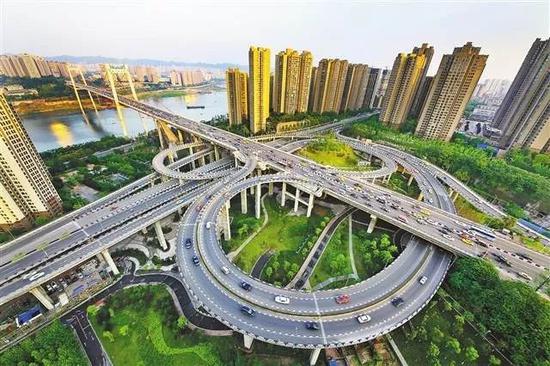 重庆一座在建大桥上央视 将成"第一高桥"