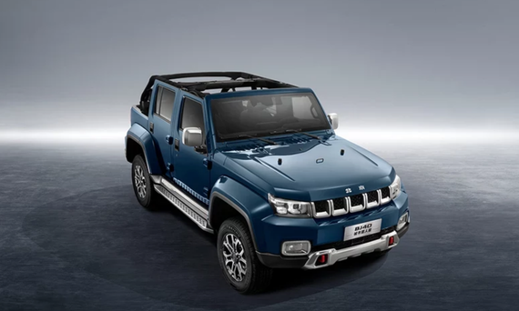 2020款北京bj40城市猎人版到店