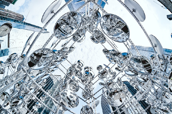 《光聚之境gathering place》大型公共艺术装置