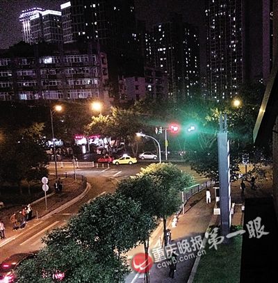 河运路与渝州路的丁字路口,将建成十字路口.