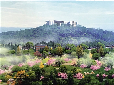白居寺公园效果图
