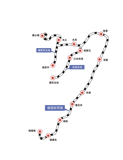 铁路东环线连接六区 居民有望乘列车上下班_新浪重庆_新浪网
