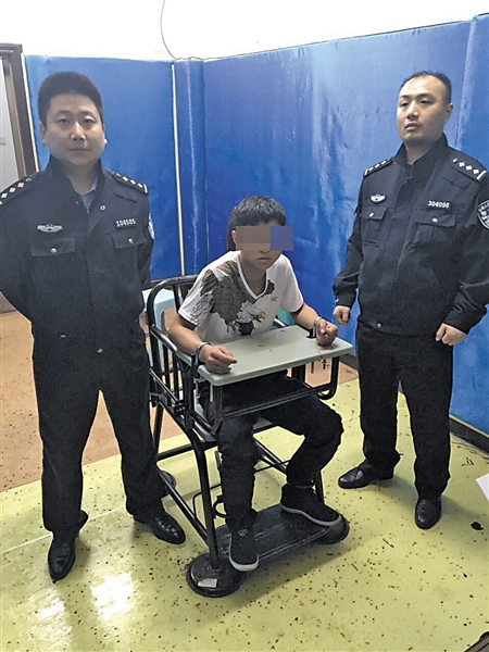 小刘被警方抓获 沙区警方供图