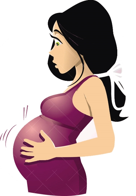 女子腹痛以为长瘤子竟是怀胎足月要生了