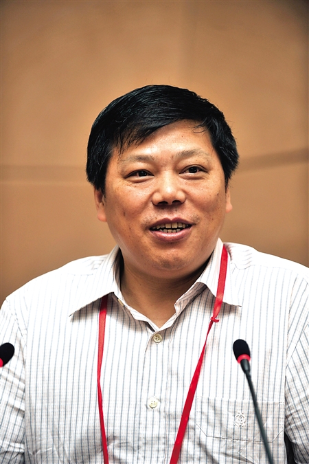 西南大学校长张卫国 记者 徐元宾 摄 (资料图片)