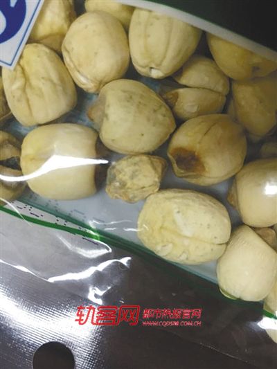 是消费者套路多两包发霉莲米医得超市跳