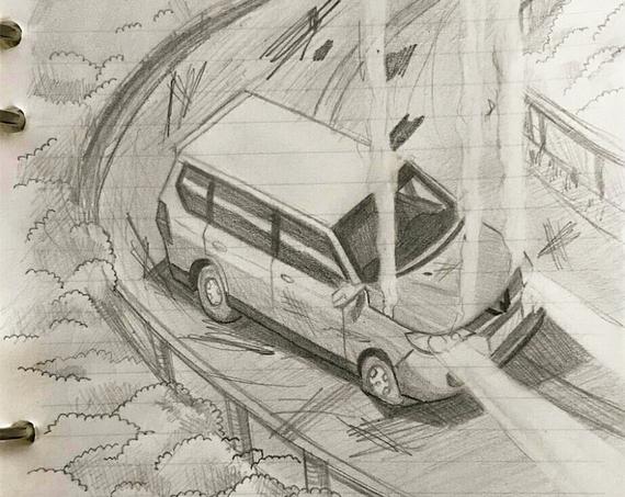 五菱宏光秋名山首次漂移,ae86成背景?