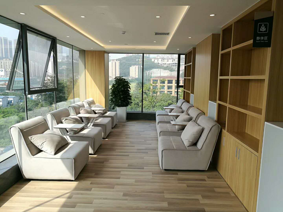 舒适的客休区一角