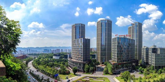 两江数字经济产业园.(张坤琨/摄)