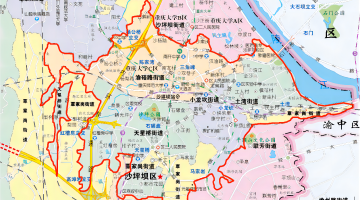 重庆三区临时管控区域