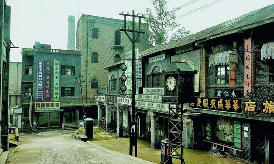 重庆影视城(江津白沙)展现了老重庆民国时期的历史风貌 江津区委宣传