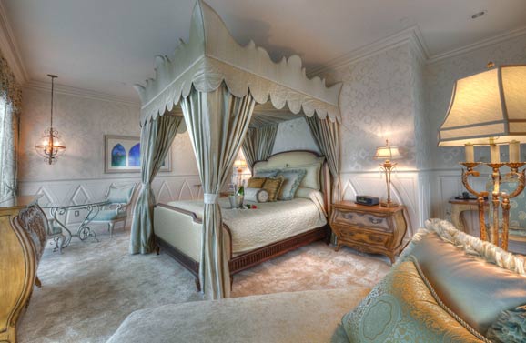 公主城堡床三层 豪华图片