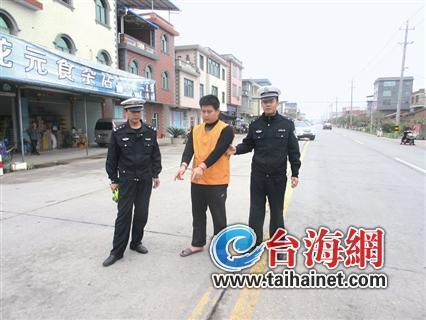 肖某指认作案现场