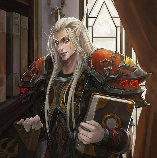 红蓝才最配魔兽克拉苏斯与玛里苟斯同人热舞