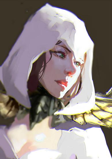 玩家作品：武僧与猎魔人的绝美肖像