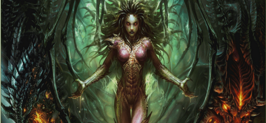 太震撼！MC数百万砖块拼出暴雪经典角色